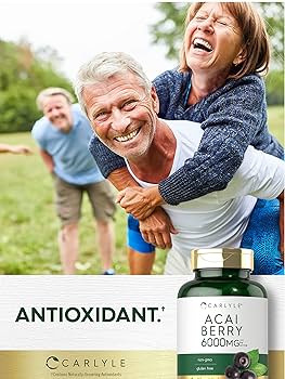 Amazon.com: Carlyle Acai Berry Capsules 6000mg | 250 Count